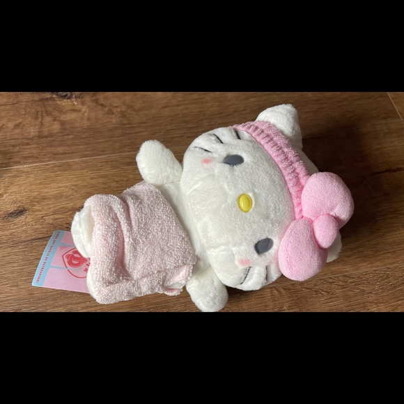 SANRIO-RARE (NWT) Bath Time Hello Kitty or Pochacco Plushes - Picture 10 of 14